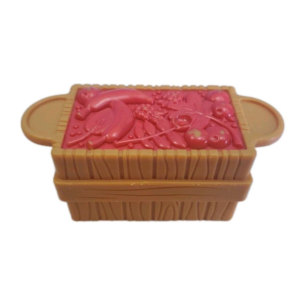 Fisher Price Little People Replacement Fruit Food Crate Farm Grocery Store Train